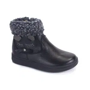 Alternative view of Botín para Niña BMY-201 Negro