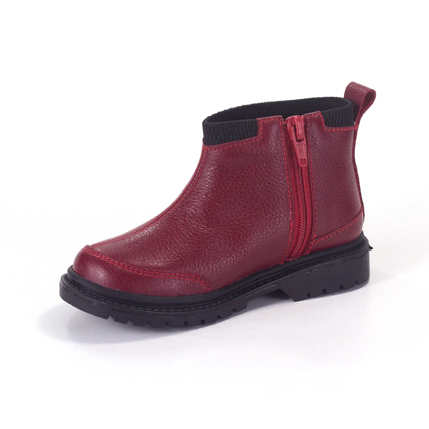 Botín para Niñas BMY-205 Rojo Oscuro - Imagen 3