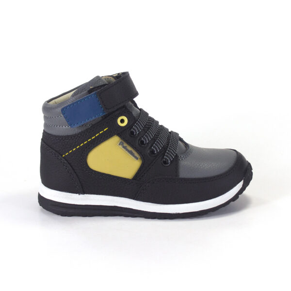 Botín para Niño WPX-0105 Negro - Gris
