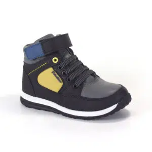 Alternative view of Botín para Niño WPX-0105 Negro - Gris