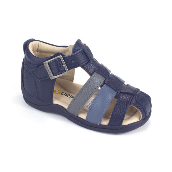 Sandalia para Bebé ABDUL Azul / Gris - Imagen 2