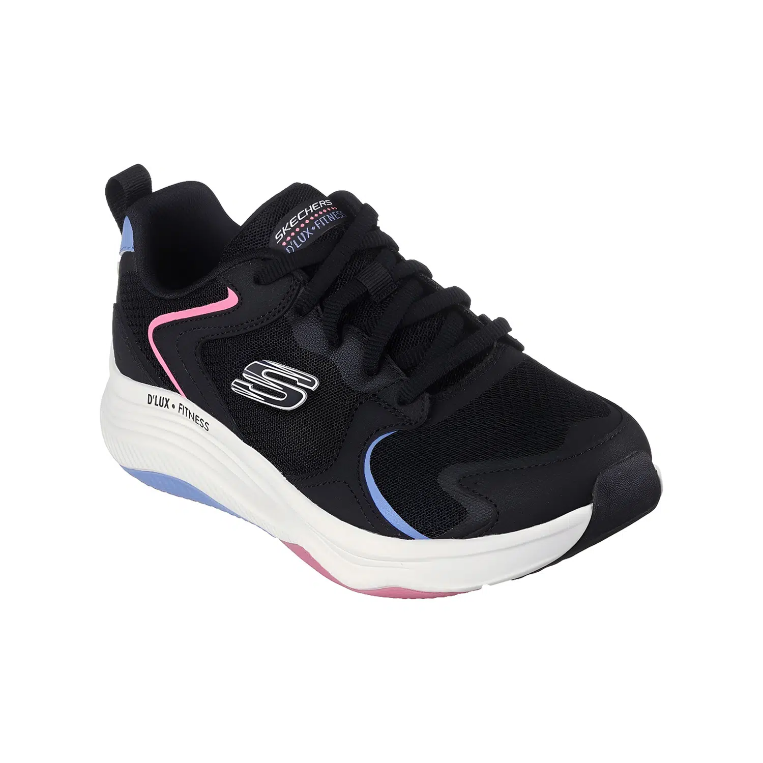 Zapatillas Urbanas Skechers Mujeres 149847-Bkmt D'Lux Fitness - Imagen 2