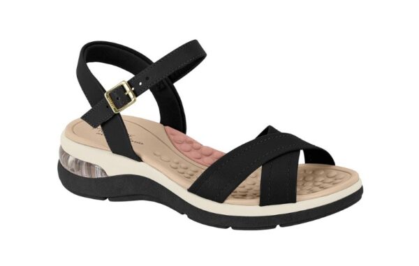 Sandalia para mujer 7183.103- Negro