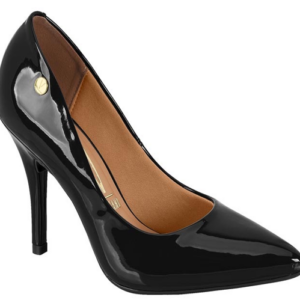 VIZZANO 1184.1101 -ESTILETO FEMININO 13488 - VERNIZ PREMIUM - 15745 - NEGRO 01