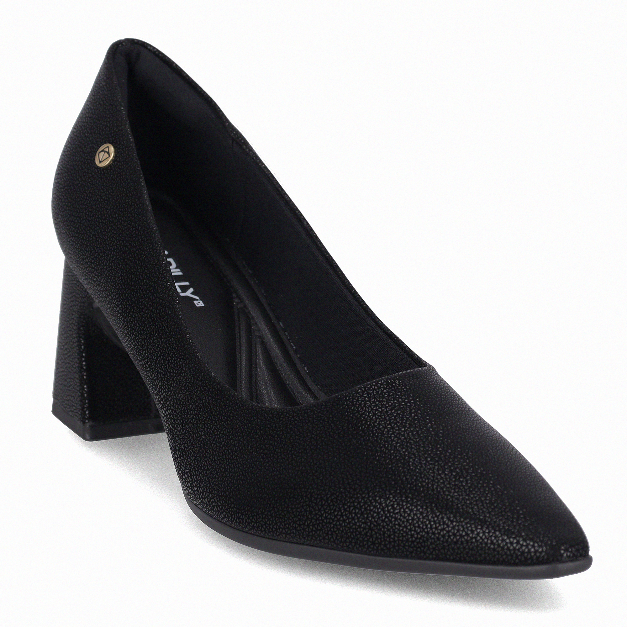 PICCADILLY -764023 ESTILETO -STRETCH SOFT STAR NEGRO MATE - Imagen 3