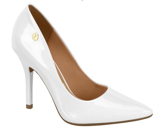 VIZZANO 1184.1101 - ESTILETO FEMININO 13488 - VERNIZ PREMIUM - 16072 - BLANCO 99